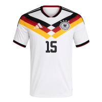 Camiseta Alemania Nico Schlotterbeck #15 Primera Equipación Replica Mundial 2026 mangas cortas